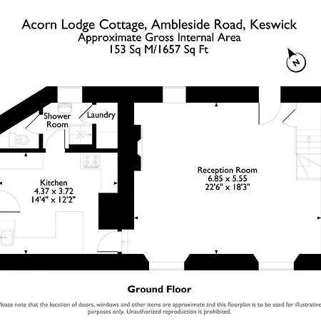 Feriehus Acorn Keswick (Cumbria)